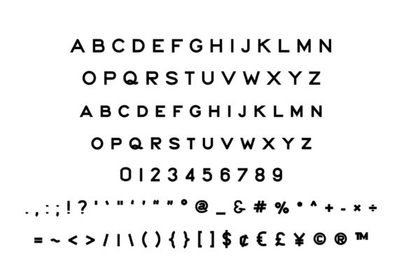 Chateau Space Font - Preview 3