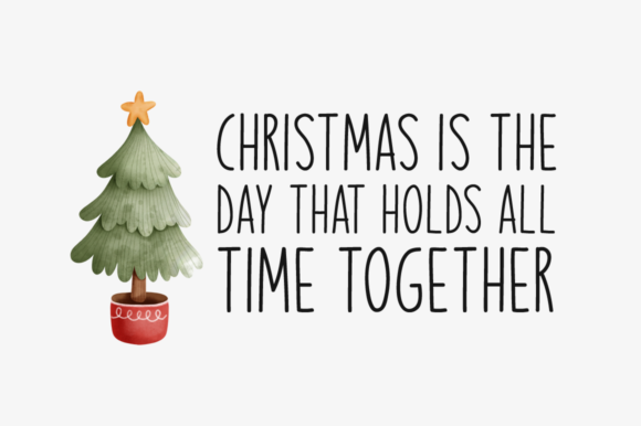 Christmas Vehicle Font PNG with transparent background - Preview 1