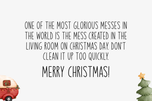 Christmas Vehicle Font PNG with transparent background - Preview 3