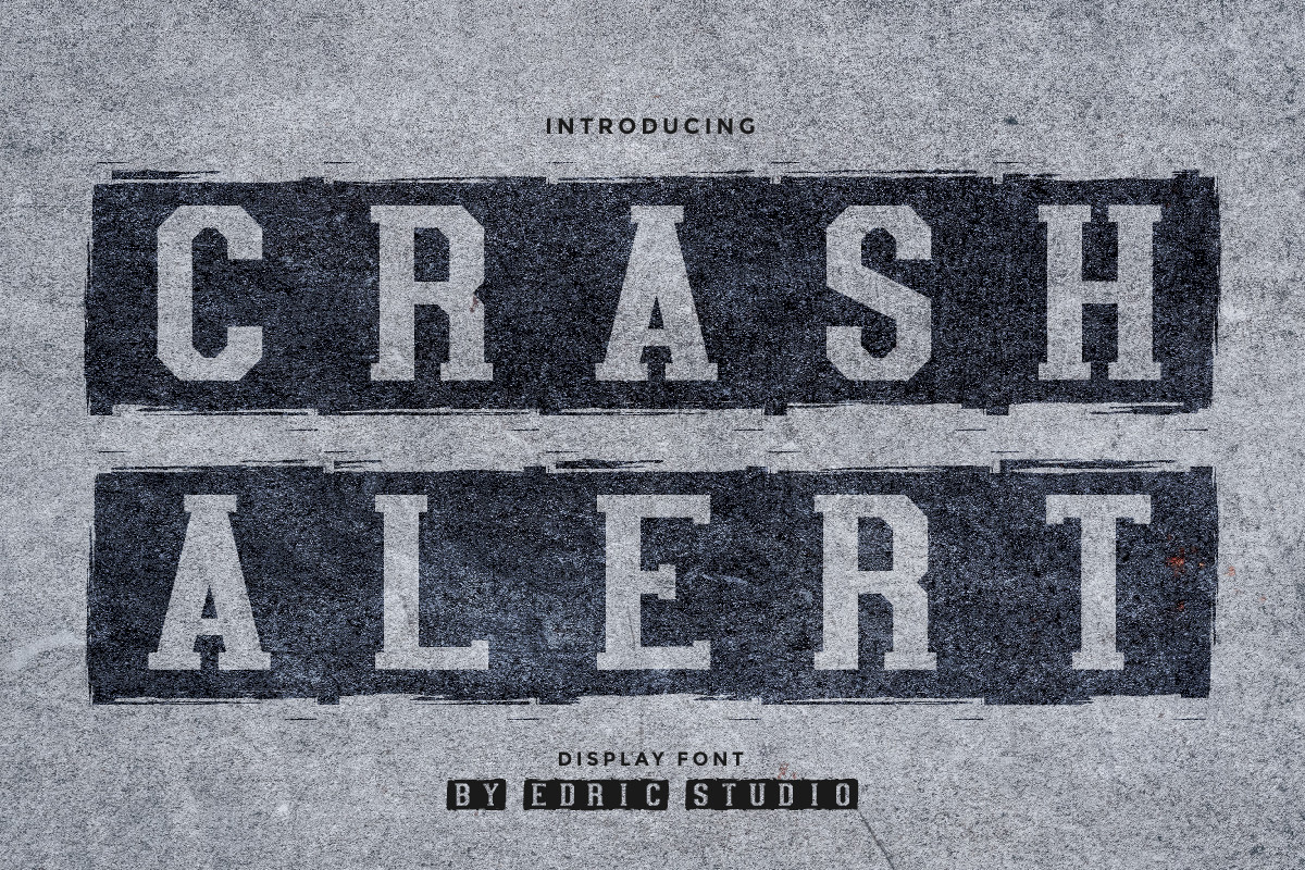 Crash Alert preview bold display