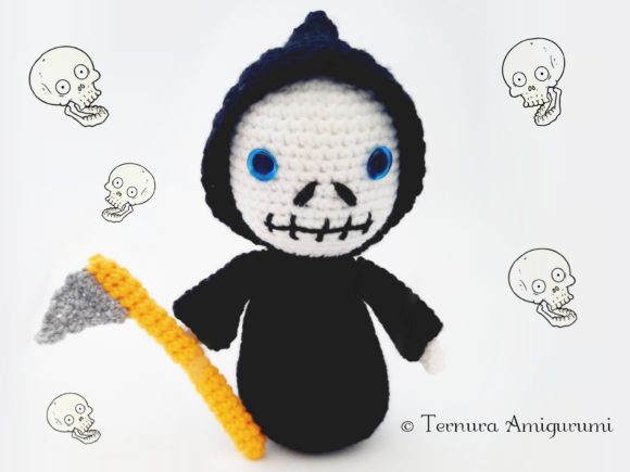 Crochet Pattern the Grim Reaper