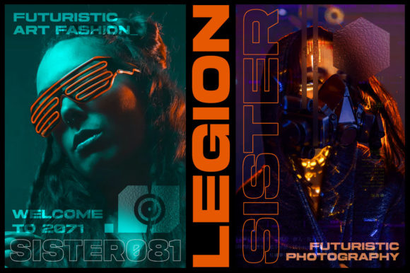 Cyberion Font PNG with transparent background - Preview 1