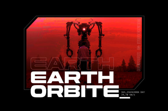 Cyberion Font PNG with transparent background - Preview 3