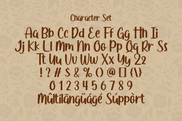 Flower Days Font - Preview 3