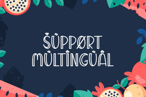 Fresh Fruit Font - Preview 2