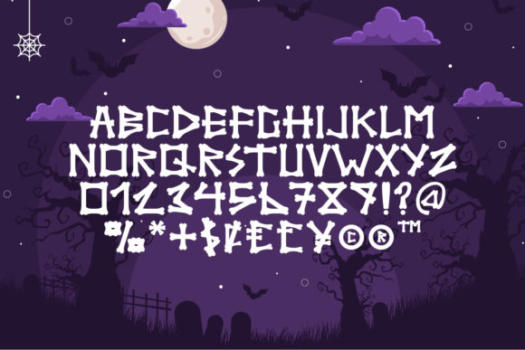 Funny Bone Font PNG with transparent background - Preview 4