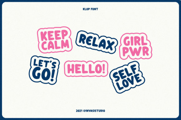 Klop Font - Preview 2