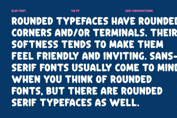 Klop Font - Preview 4