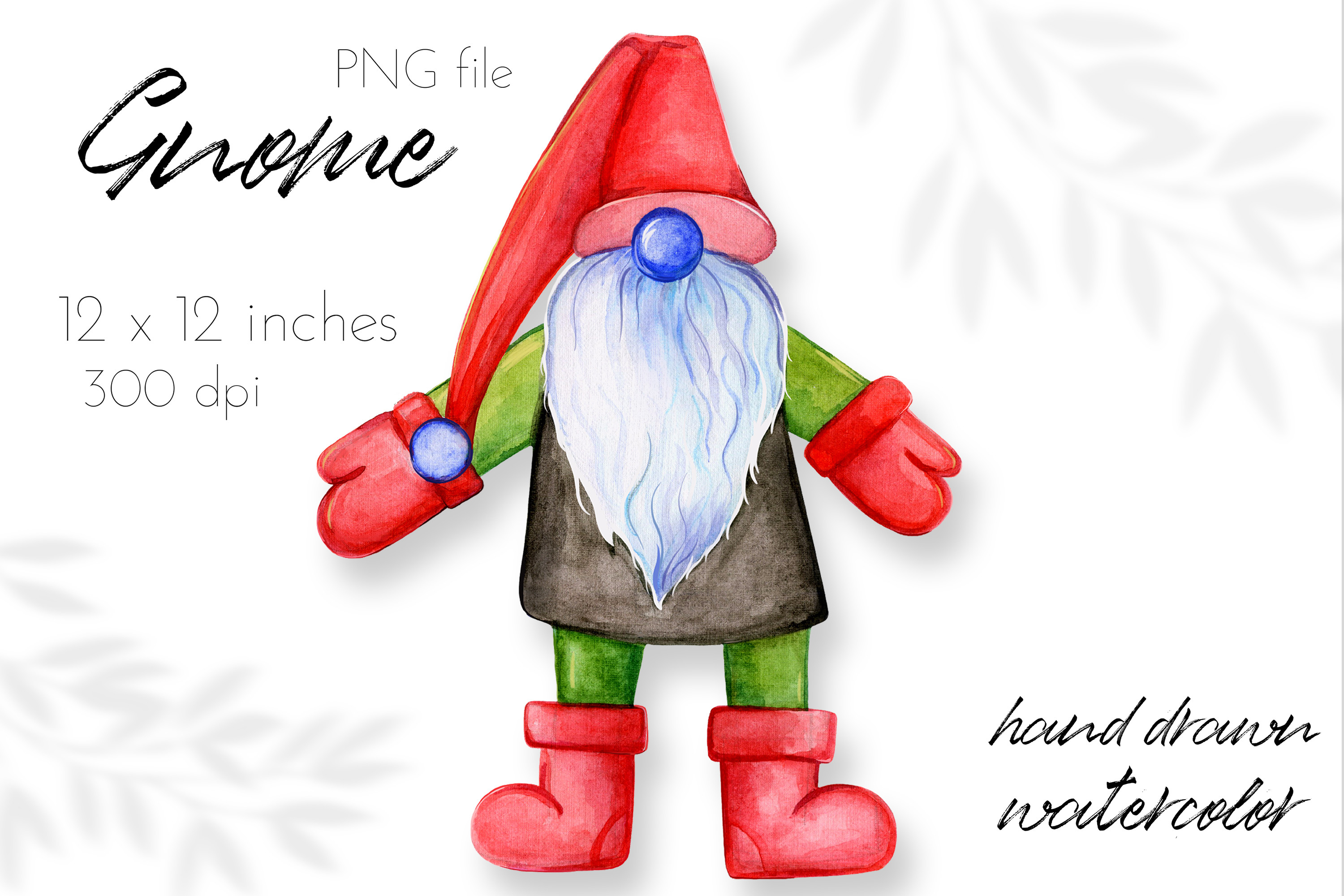 Watercolor Christmas Cliparts Collection - photo 4