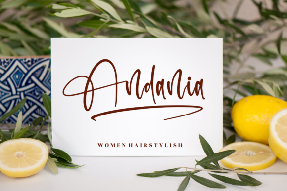 Alisteria Font - Preview 1