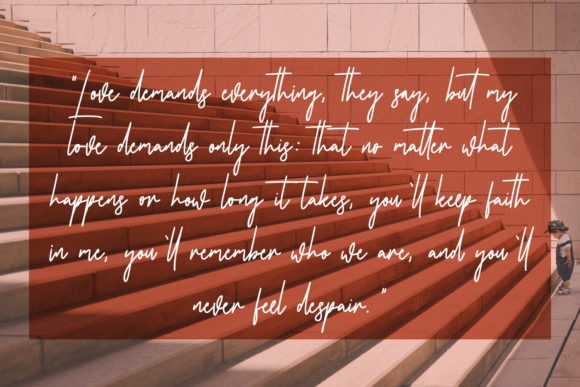 Betsyclove Font - Preview 1