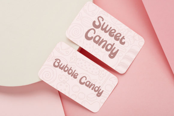 Bubble Candy Font - Preview 3