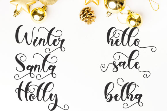 Christmas Smile Font - Preview 4