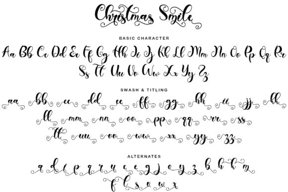 Christmas Smile Font - Preview 6