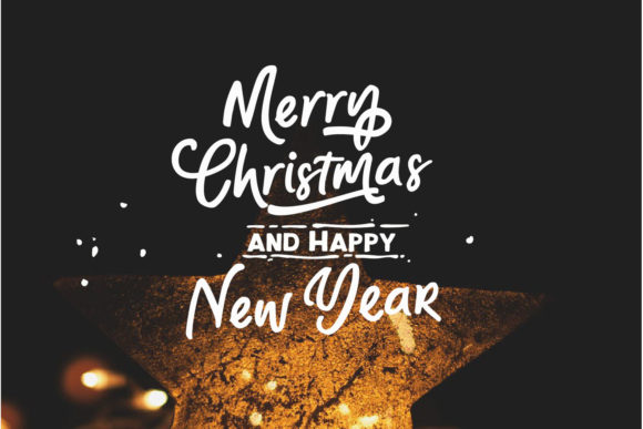 Christmas and Winter Font PNG with transparent background - Preview 5