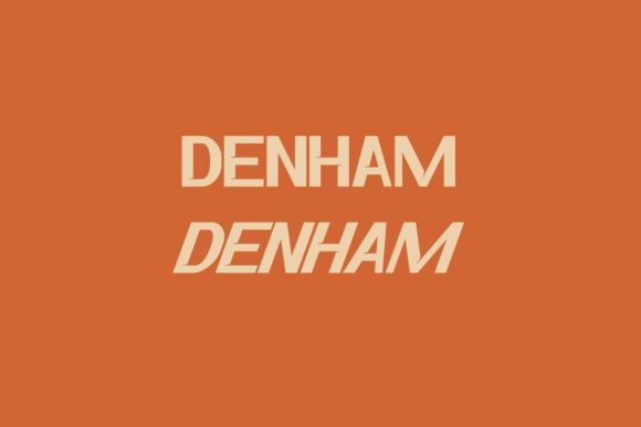 Denham Font - Preview 1
