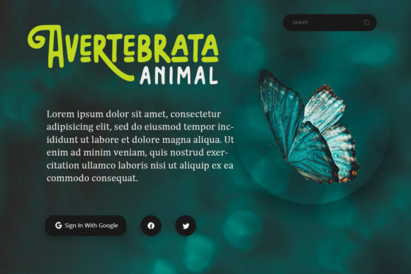 Diagakure Font - Preview 4