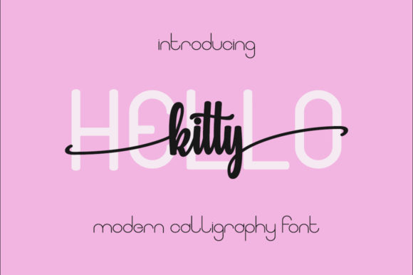 Hello Kitty Script & Handwritten Font By cavalera creative