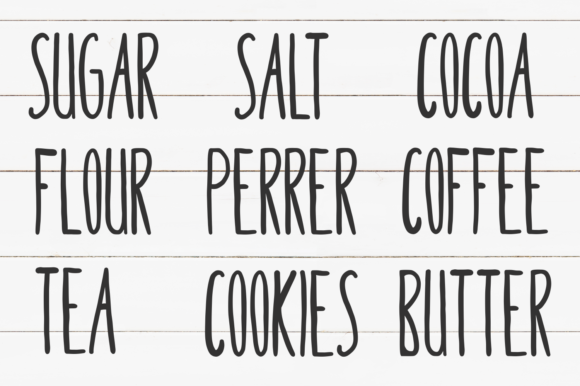 JP Skinny Tea Font PNG with transparent background - Preview 1