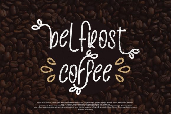 Leaffuse Font PNG with transparent background - Preview 2