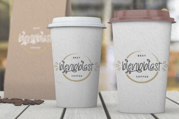 Leaffuse Font PNG with transparent background - Preview 4