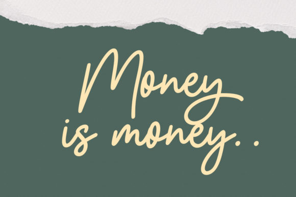 Olliverya Script Font PNG with transparent background - Preview 6