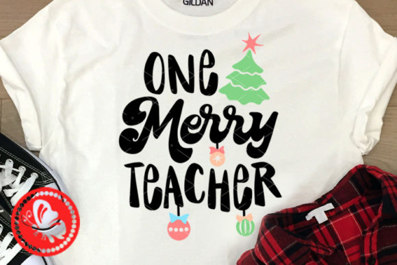 One Merry Teacher Christmas Gift Cricut