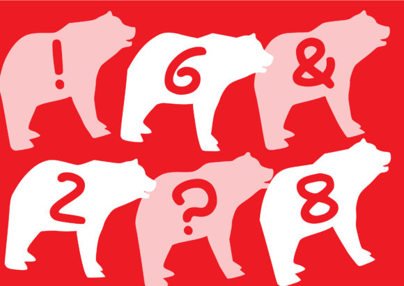 Play Bear Font PNG with transparent background - Preview 2