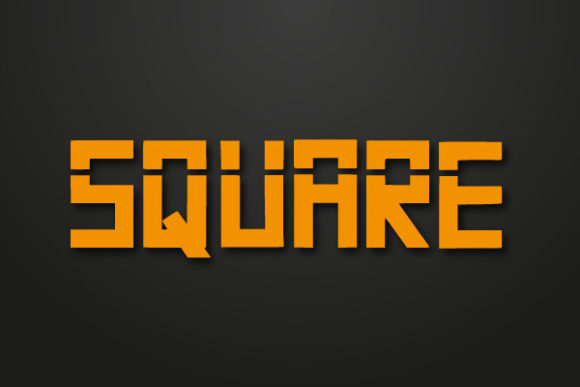 Reccosow Font PNG with transparent background - Preview 2