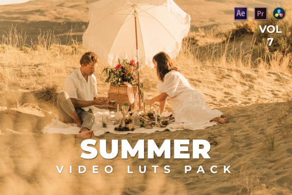 Summer Pack Video LUTs Vol.7 Graphic Actions & Presets By LaksmitaGraphics