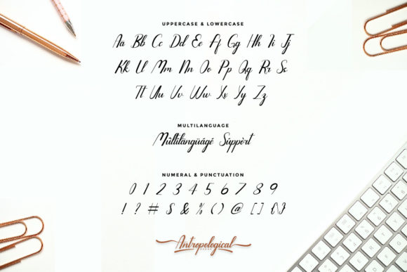 Antropological Font - Preview 3