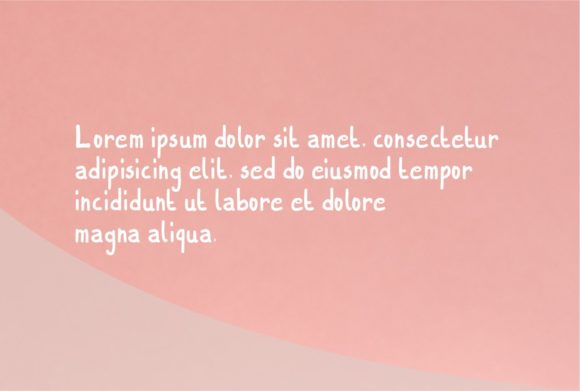 Anyme Font - Preview 2