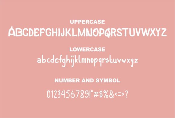 Anyme Font - Preview 3