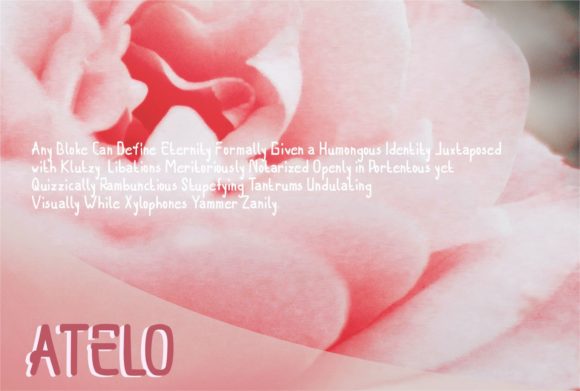 Atelo Font - Preview 1