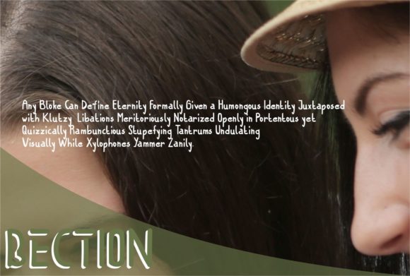 Bection Font - Preview 1