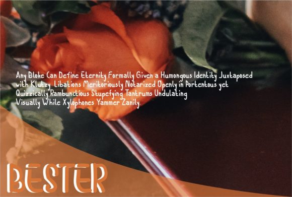 Bester Font - Preview 1