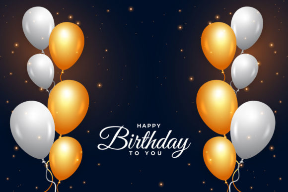 birthday gift card dark background aesthetic 2026