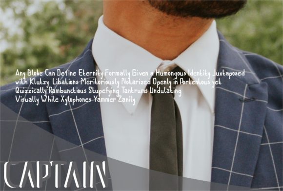 Captain Font - Preview 1