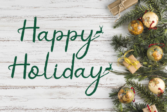 Christmas Ink Font PNG with transparent background - Preview 3