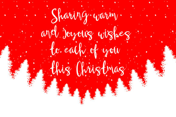 Christmas Wisdom Font PNG with transparent background - Preview 2