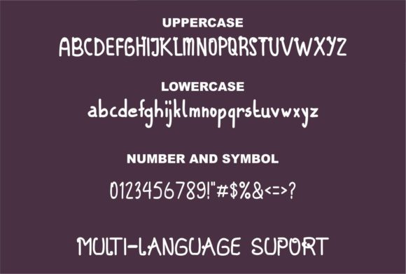Exabat Font - Preview 3