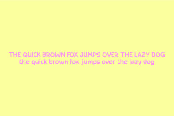 Fruitcake Font - Preview 3