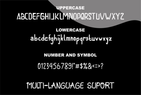 Gerha Font PNG with transparent background - Preview 3