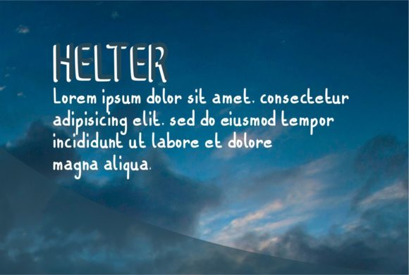 Helter Font - Preview 2