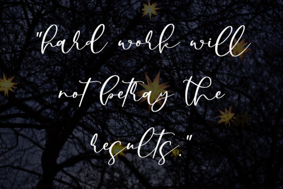 Higher Dreams Font PNG with transparent background - Preview 1