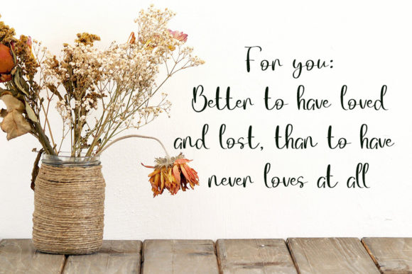 Life Partner Font PNG with transparent background - Preview 1