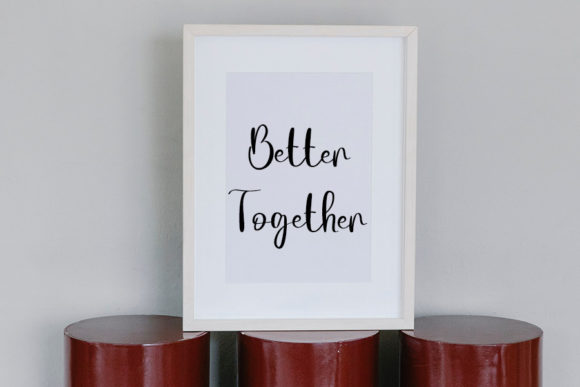 Life Partner Font PNG with transparent background - Preview 2