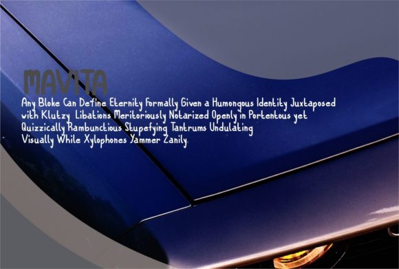 Mavita Font PNG with transparent background - Preview 1