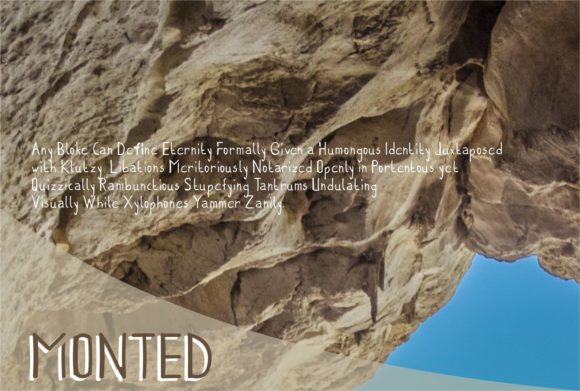 Monted Font PNG with transparent background - Preview 1