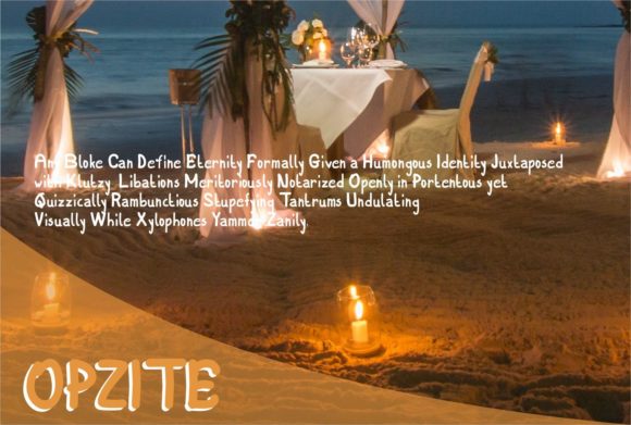 Opzite Font PNG with transparent background - Preview 1